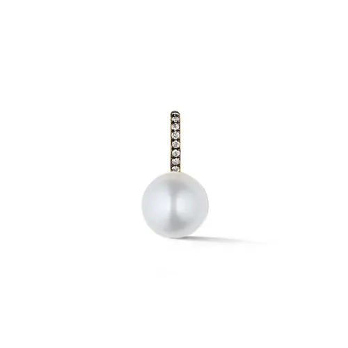 Prive Akoya Pearl and Diamond Charm