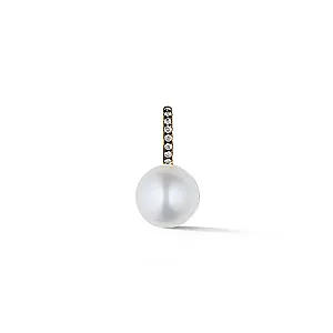 Prive Akoya Pearl and Diamond Charm