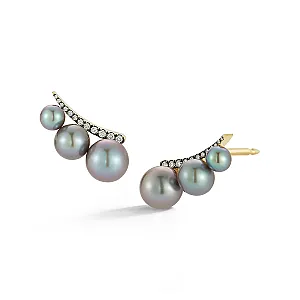 Prive Grey Pearl Jumbo Ear Climber