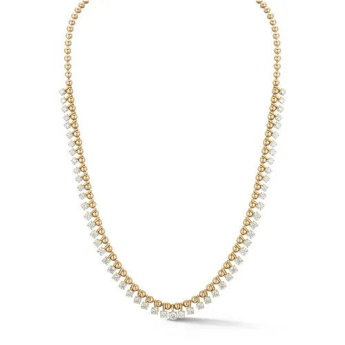 Connexion Graduating Diamond Fringe Necklace