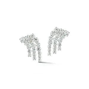 Connexion Triple Row Diamond Studs